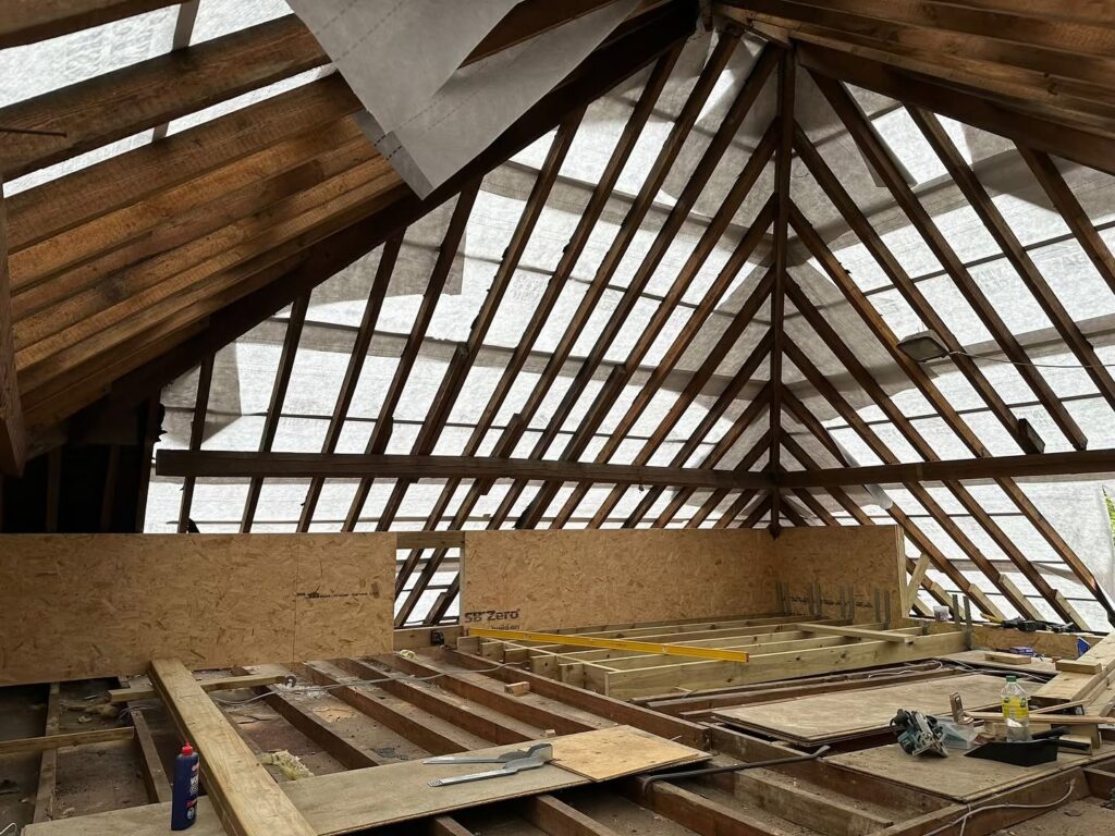 Loft conversion in the East Sussex